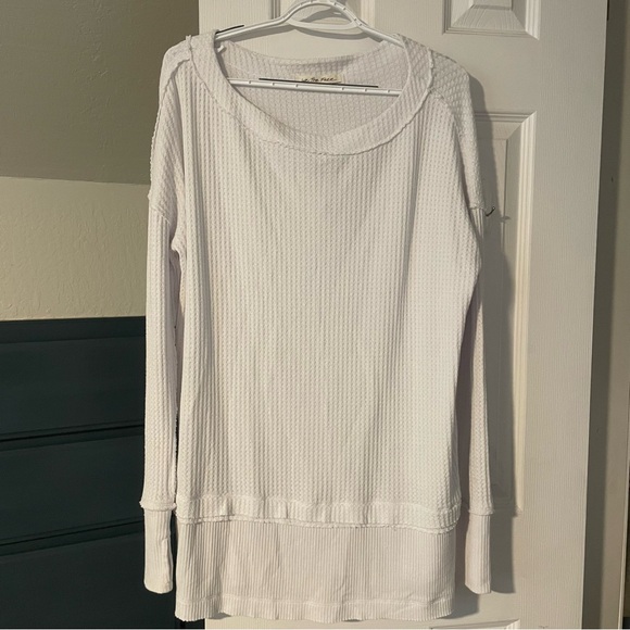 Free People Long Sleeve Thermal Top - Picture 7 of 9